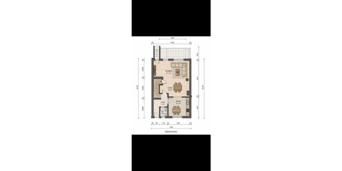 Reihenhaus Pulheim - 5 Zimmer, 114 m&sup2;, 395.000&euro; | Angebot:26423538
