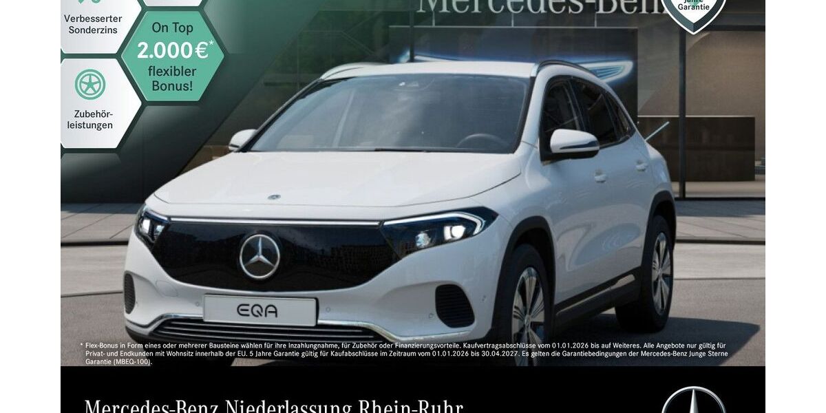 Mercedes-Benz EQA 13.215 km 37.990 &euro; Düsseldorf 40470