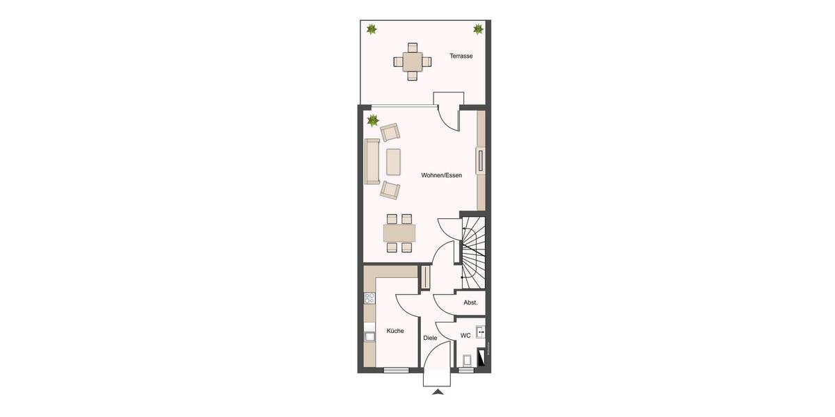Reihenendhaus Köln Volkhoven/Weiler - 5 Zimmer, 131 m&sup2;, 719.000&euro; | Angebot:25685032