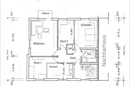 Wohnung Solingen Central - 4 Zimmer, 86 m&sup2;, 749&euro; | Angebot:25328687