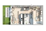 2-Zimmer-Wohnung mit Garten und Terrasse (Neubau) 2 zimmer