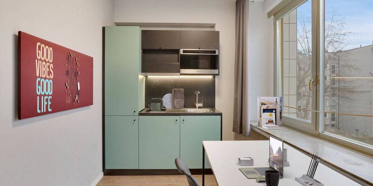 Zentral + möbliert: 1-Zimmer-Apartment gelegen in Köln-Ehrenfeld ab Februar | Maxi Studio 1 zimmer