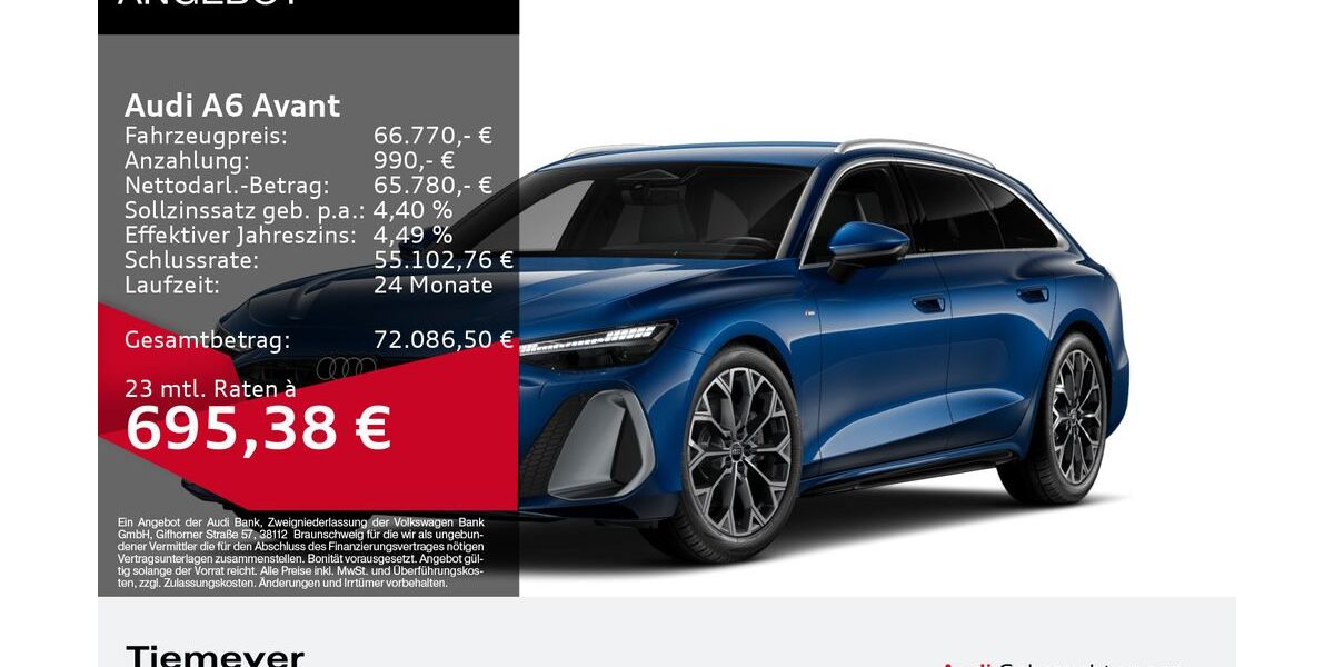 Audi A6 16.489 km 66.350 &euro; Remscheid 42897